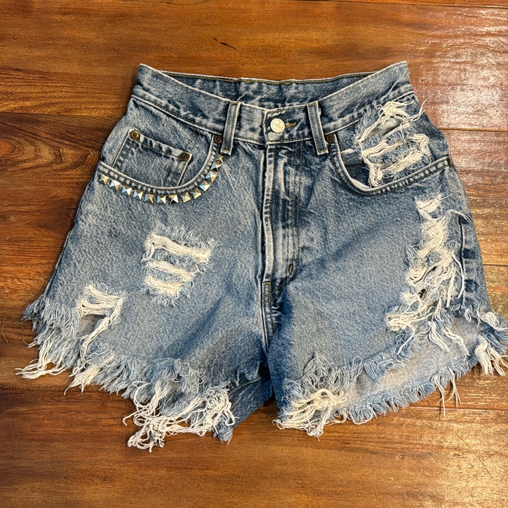 90s Distressed Lucky Brand Jean Shorts